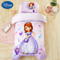 Disney迪士尼幼儿园被子三件套儿童纯棉被褥含芯宝宝六件套床品新