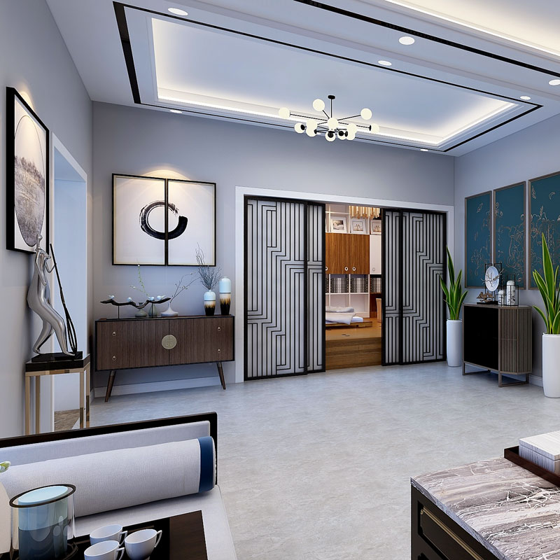 天津市罗兰公馆290平米别墅室内空间创意装修装潢设计效果图
