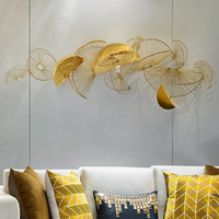 创意家居铁艺装饰客厅餐厅玄关样板房沙发背景墙墙上挂件挂饰壁饰